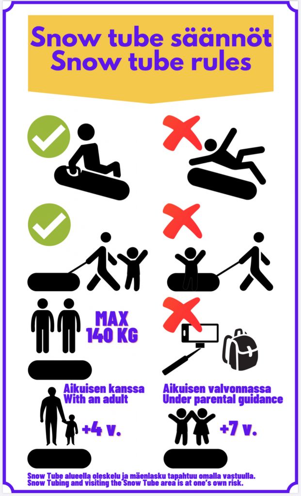Snow Tube säännöt